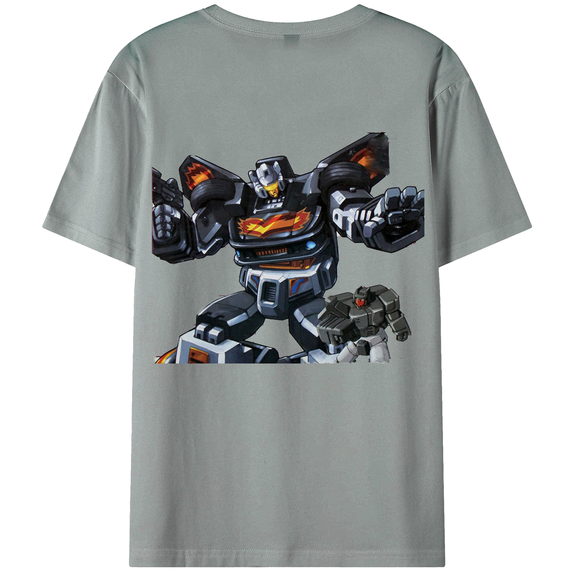 （画像用）  綿100％ メンズ半袖Tシャツ（バックプリント） 通気性